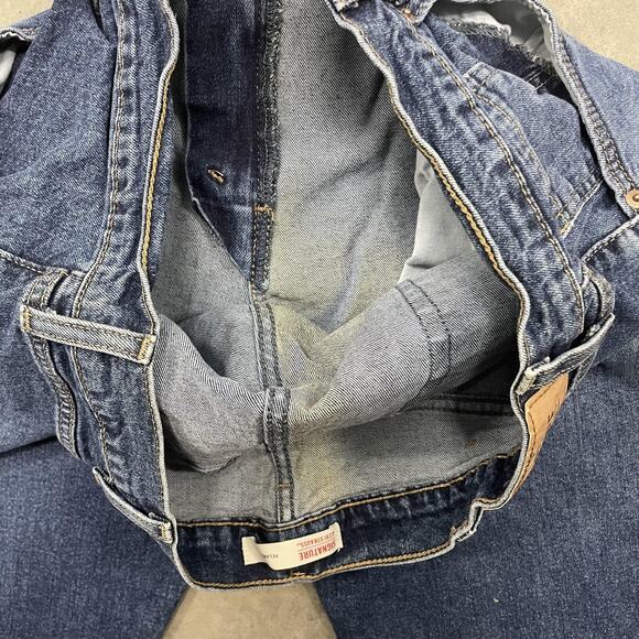 Signature by Levi Strauss Jeans Mens 38x30 Blue Relaxed Fit Denim Straight Leg - Picture 9 of 9